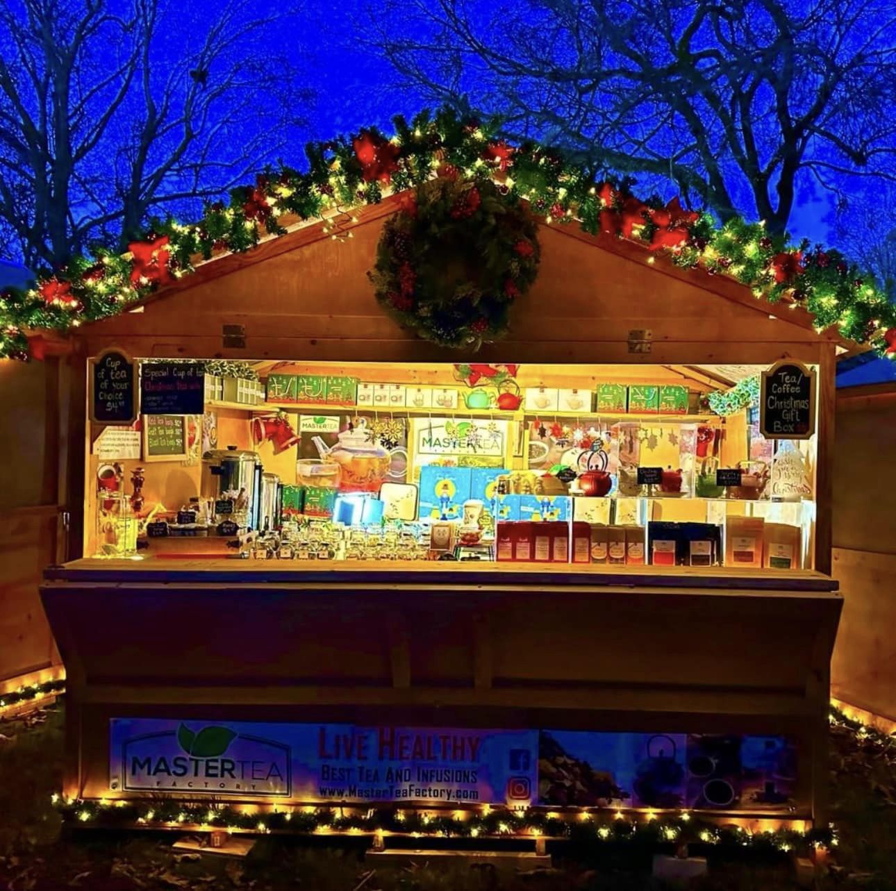 MasterTea Factory Returns to the Roswell Christkindlmarkt 2024!