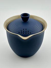 Portable Ceramic Tea Set, Kung Fu Tea Set, 1 Tea Pot with 3 Teacups and Bag