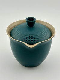 Portable Ceramic Tea Set, Kung Fu Tea Set, 1 Tea Pot with 3 Teacups and Bag