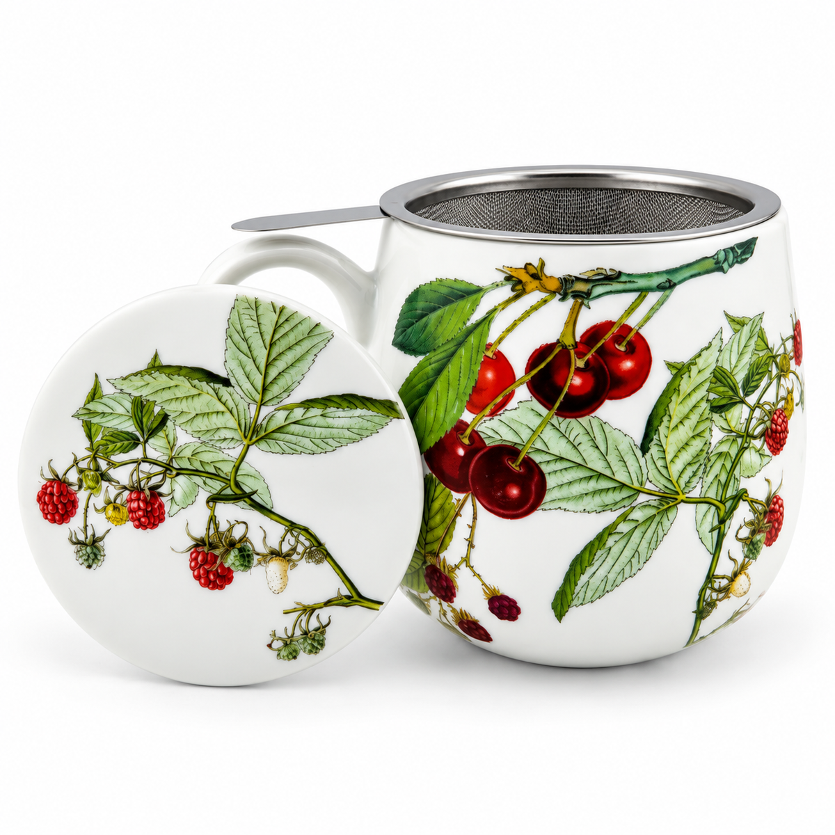 Könitz Cosy Mug Fruits with Infuser & Lid – 420 ml (14.2 fl oz)