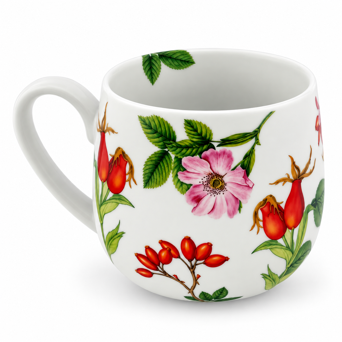 Könitz Cosy Mug Rose Hip with Infuser & Lid – 420 ml (14.2 fl oz)