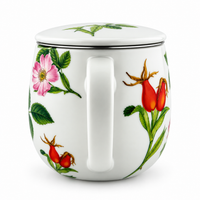 Könitz Cosy Mug Rose Hip with Infuser & Lid – 420 ml (14.2 fl oz)