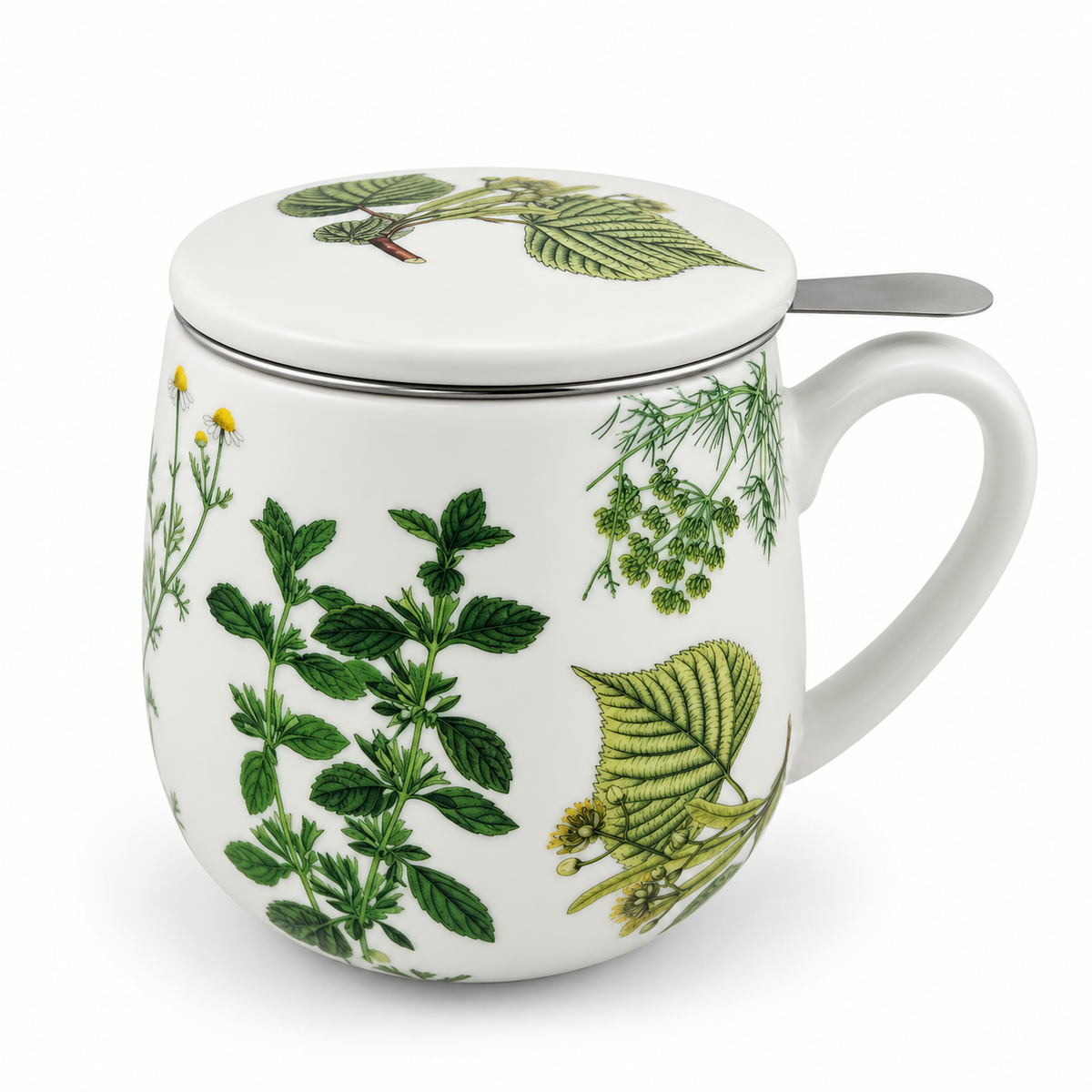 Könitz Cosy Mug Herbs with Infuser & Lid – 420 ml (14.2 fl oz)