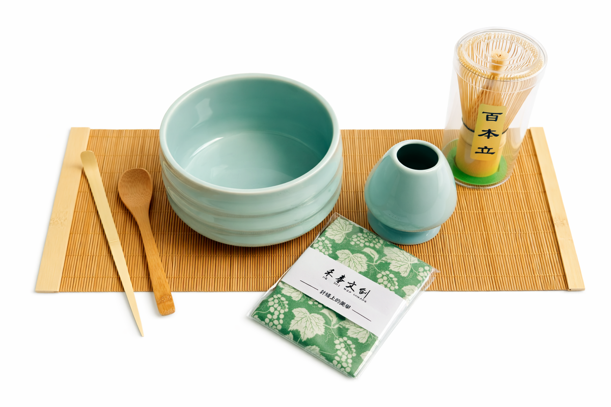 Japanese Tea Gift – Ceremonial Matcha Set (7 pcs)