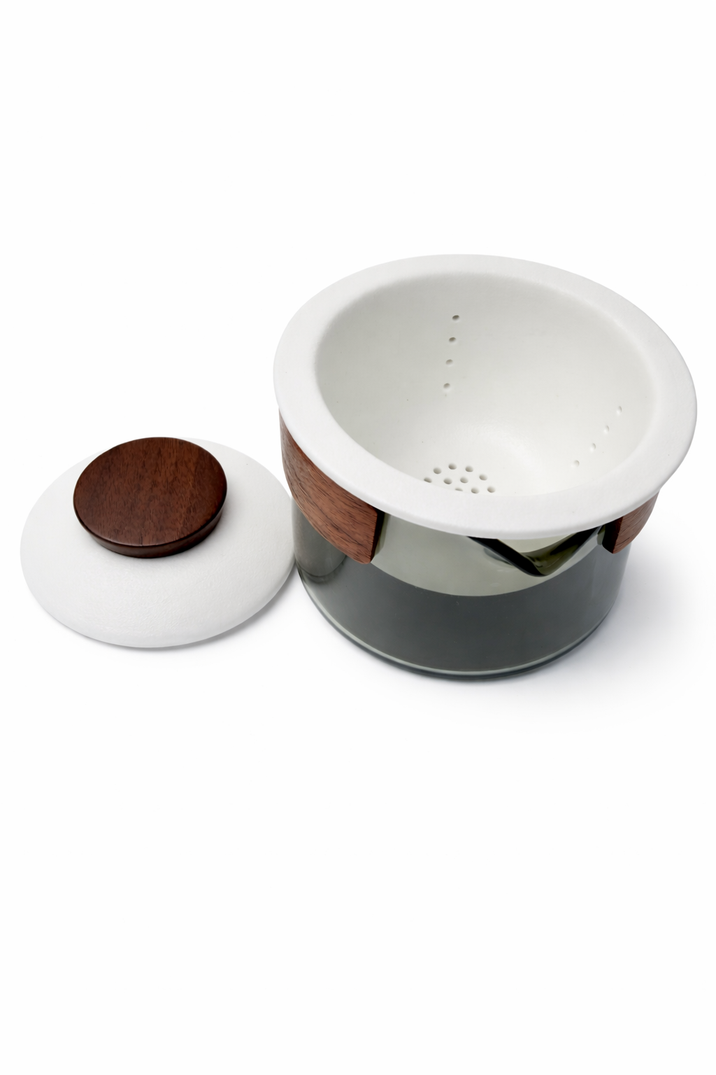 Portable Ceramic Glass Teapot and Cup Luxury