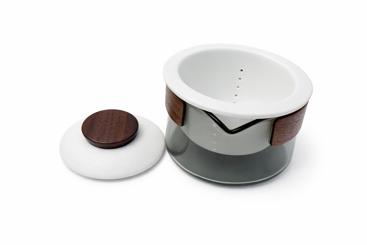 Portable Ceramic Glass Teapot and Cup Luxury