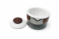 Portable Ceramic Glass Teapot and Cup Luxury