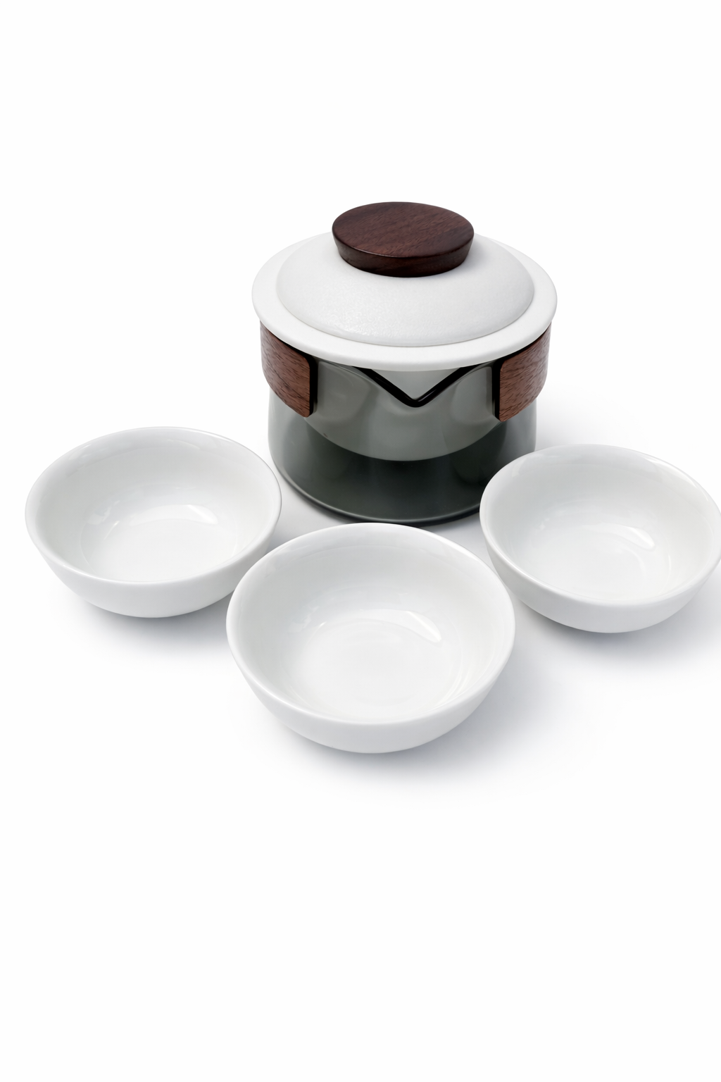 Portable Ceramic Glass Teapot and Cup Luxury