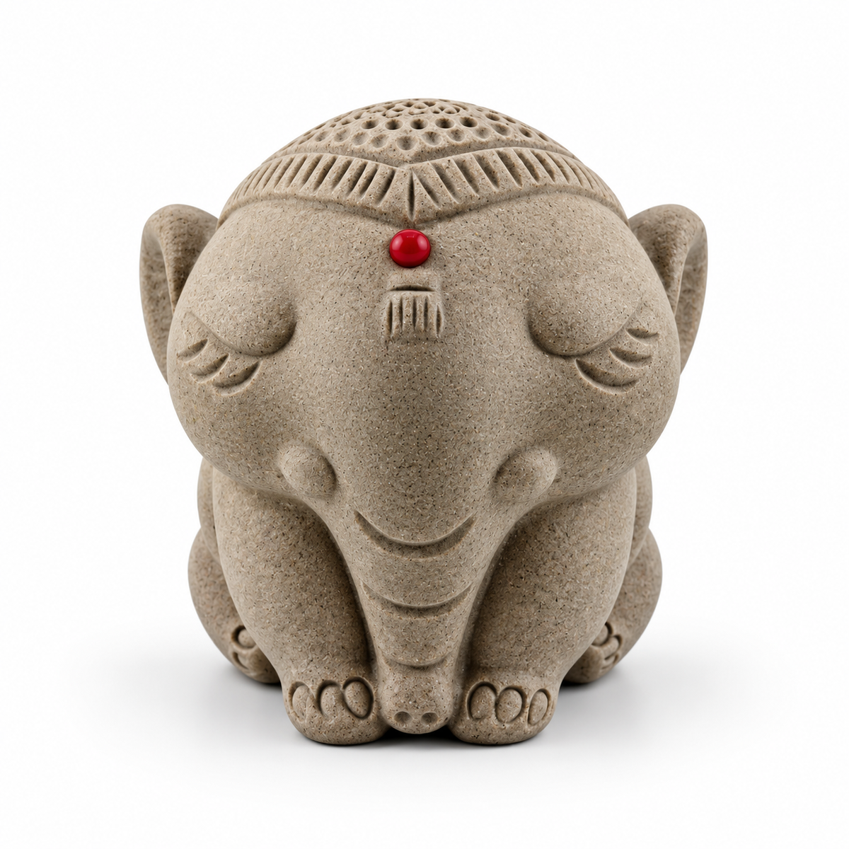 Elephant Purple Clay Tea Pet – Decorative Tea Companion