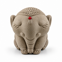 Elephant Purple Clay Tea Pet – Decorative Tea Companion