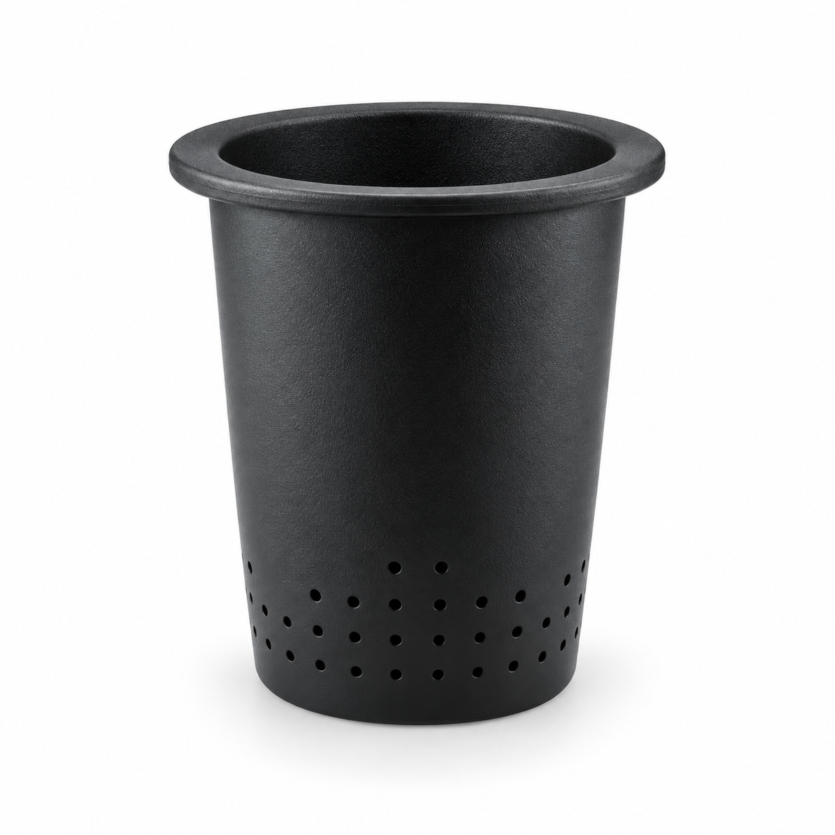 Modern Glass Tea Infuser Cup with Ceramic Filter & Wooden Handle – 400 ml