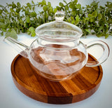 Clear Glass Teapot 250Ml Heat Resisting