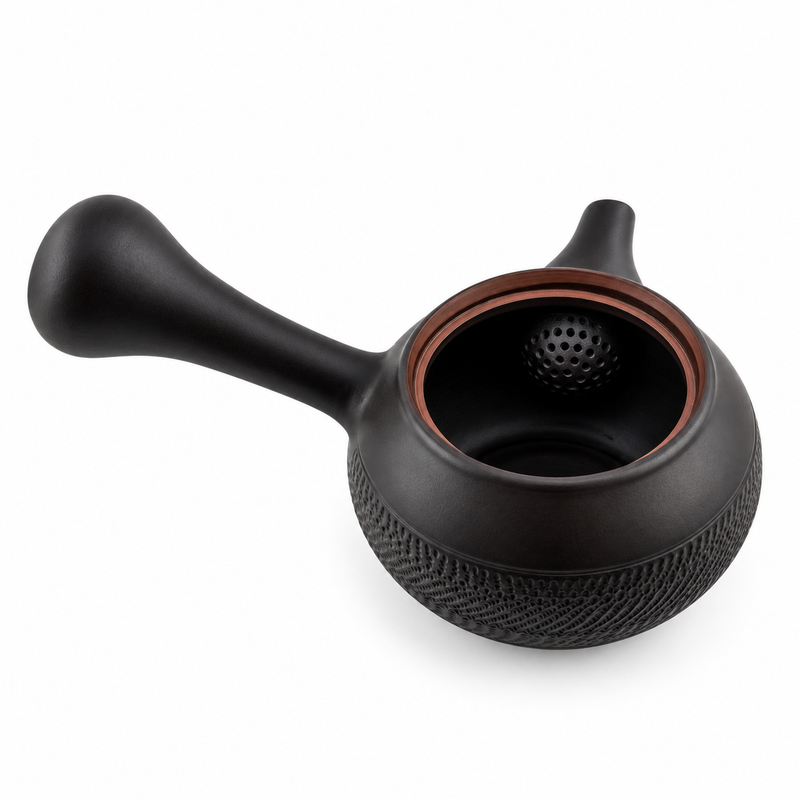 Qingxi Purple Clay Side-Handle Teapot – 200 ml
