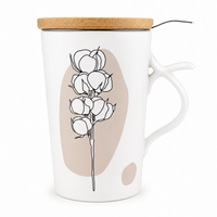 Teamug Herb Tea Cup “Medea” – Floral Design