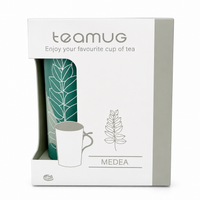 Teamug Herb Tea Cup “Medea” – Leaf Design