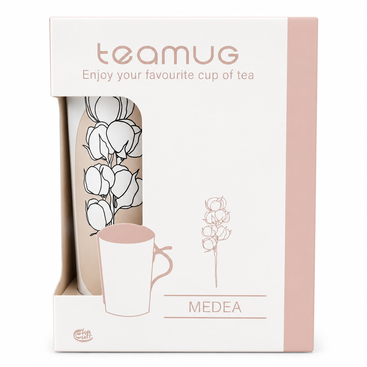 Teamug Herb Tea Cup “Medea” – Floral Design