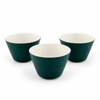 Portable Ceramic Travel Tea Set with Glass Teapot, Built-In Infuser & 3 Cups