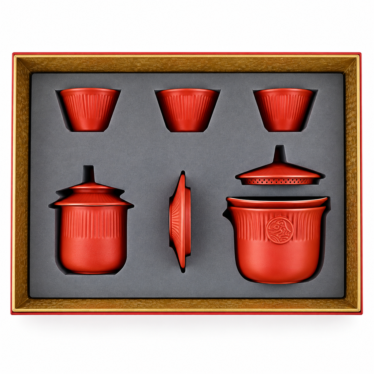 New Chinese Style Ceramic Gongfu Tea Set