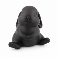 Rabbit Zisha Tea Pet – Handmade Purple Clay Tea Companion