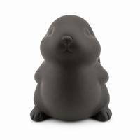 Rabbit Zisha Tea Pet – Handmade Purple Clay Tea Companion