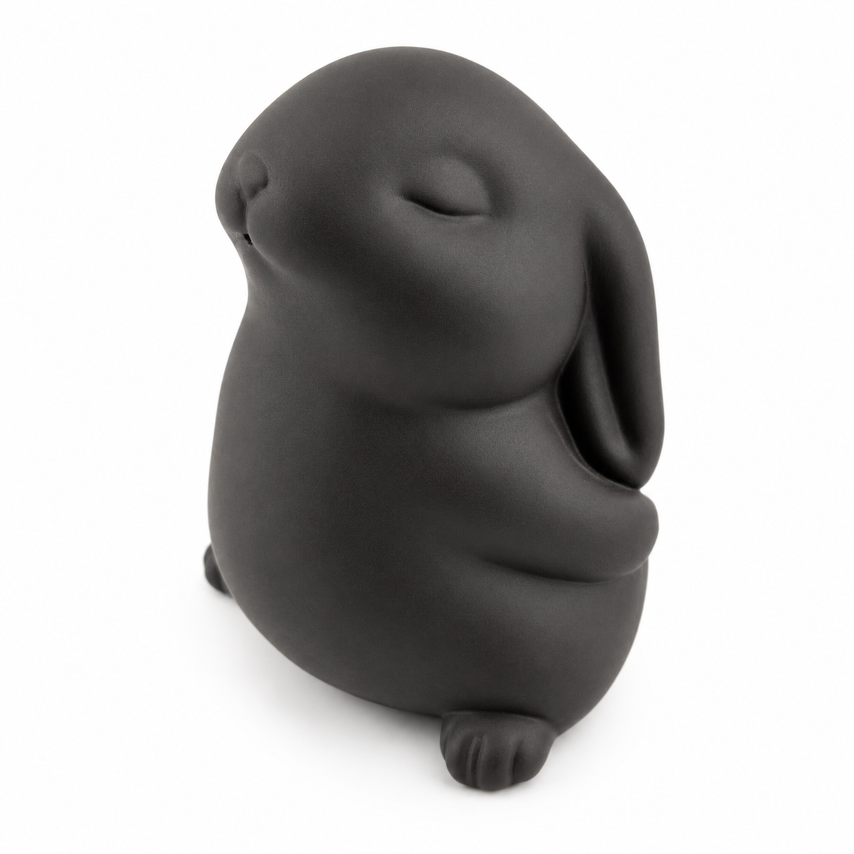 Rabbit Zisha Tea Pet – Handmade Purple Clay Tea Companion
