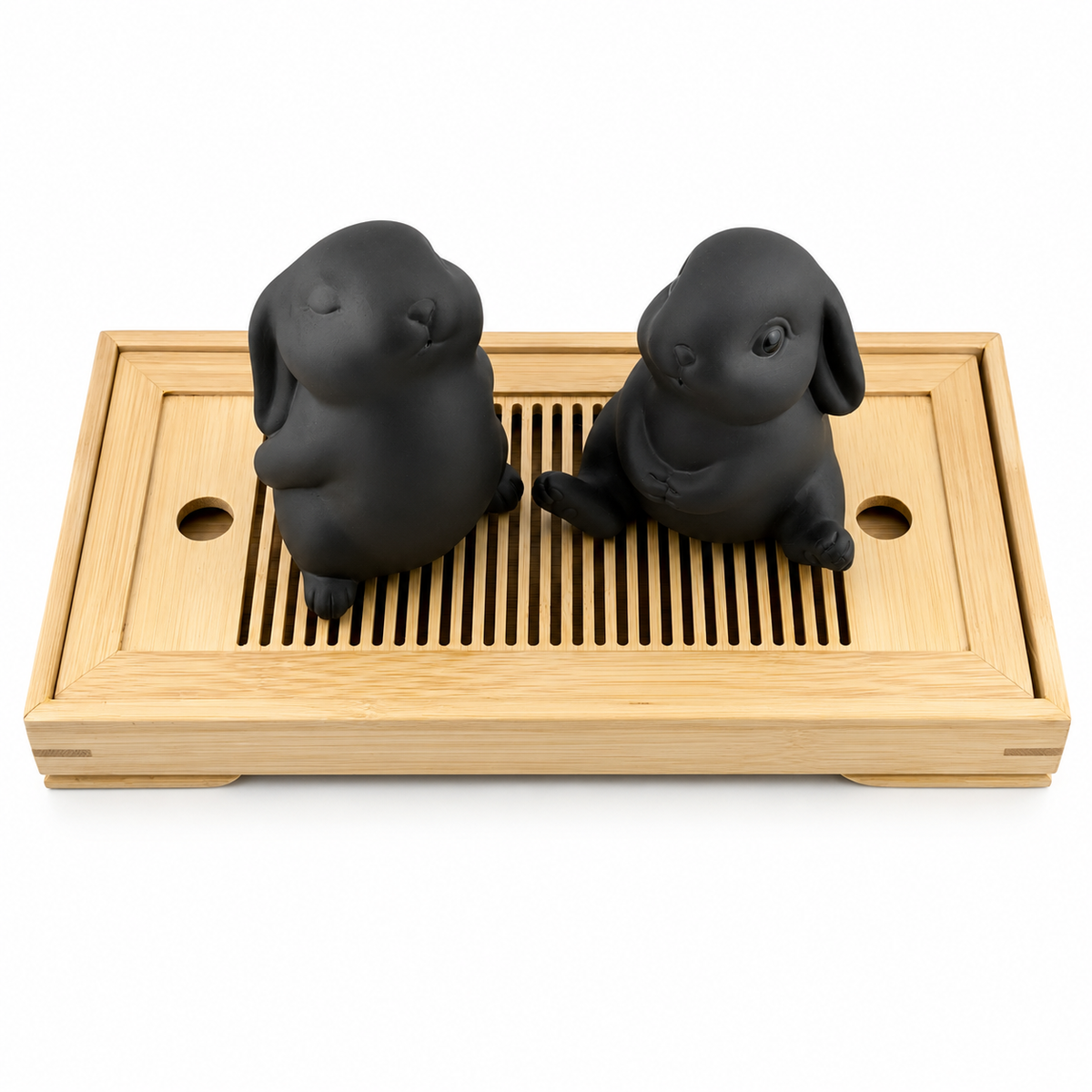 Rabbit Zisha Tea Pet – Handmade Purple Clay Tea Companion