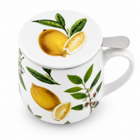 Könitz Cosy Mug “Black Tea” with Stainless Steel Infuser & Lid – 420 ml