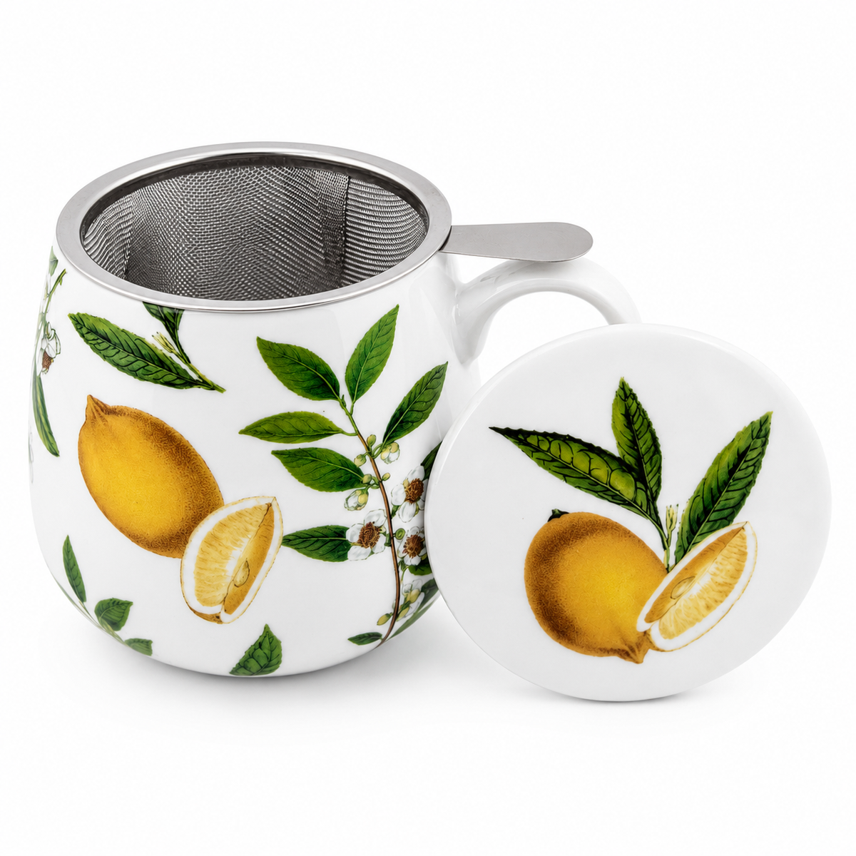 Könitz Cosy Mug “Black Tea” with Stainless Steel Infuser & Lid – 420 ml