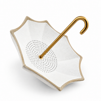 Chinese Umbrella Ceramic Tea Strainer – Classical Loose Leaf Tea Infuser