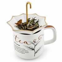 Chinese Umbrella Ceramic Tea Strainer – Classical Loose Leaf Tea Infuser