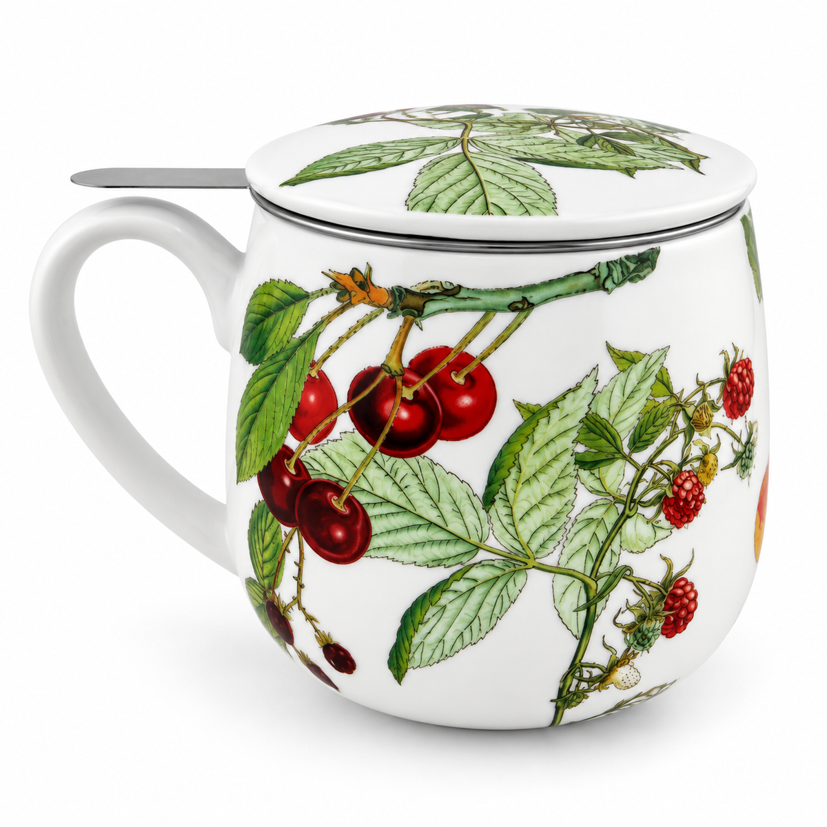 Könitz Cosy Mug Fruits with Infuser & Lid – 420 ml (14.2 fl oz)