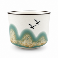 Yuanshan Portable Porcelain Travel Tea Set – One Pot & Three Cups