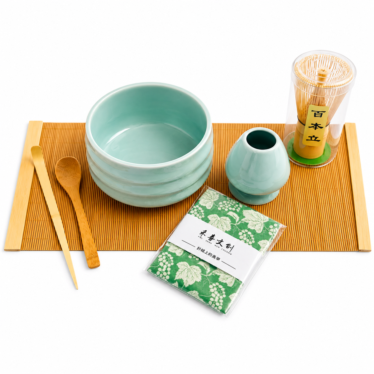 Japanese Tea Gift – Ceremonial Matcha Set (7 pcs)