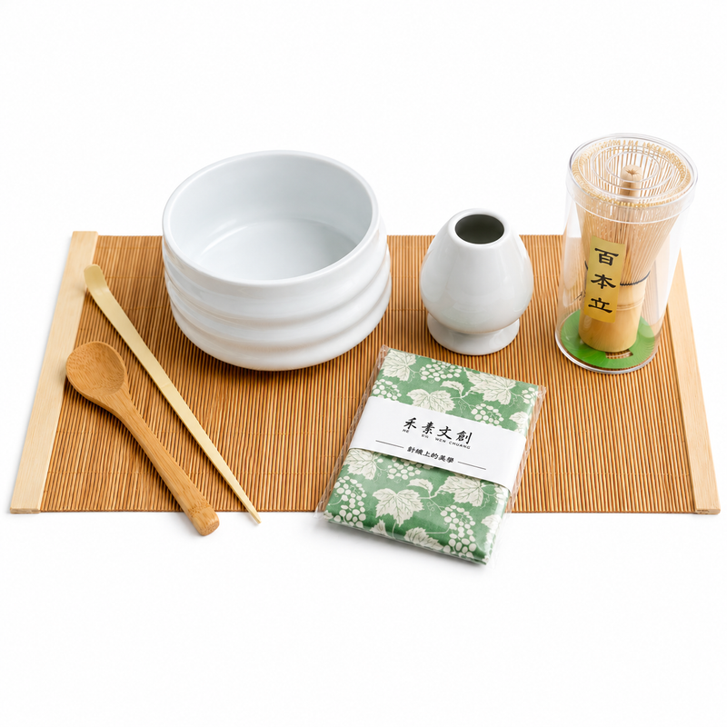 Japanese Tea Gift – Ceremonial Matcha Set (7 pcs)