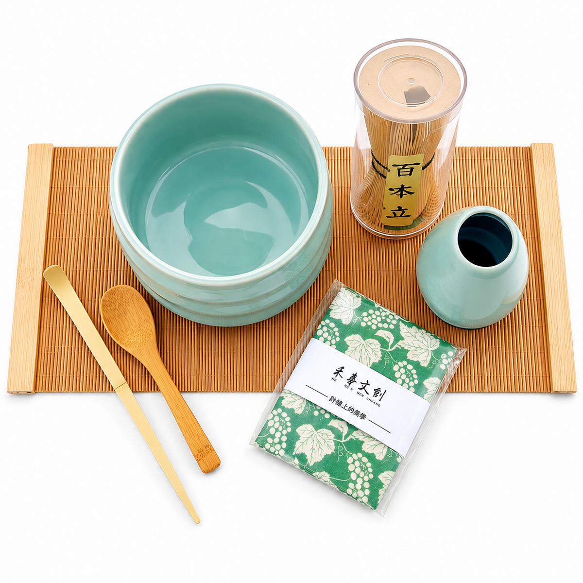 Japanese Tea Gift – Ceremonial Matcha Set (7 pcs)