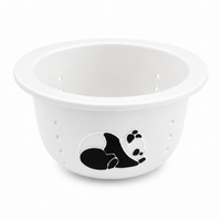Portable Outdoor Travel Tea Set – Hand-Painted Panda Ceramic Tea Set